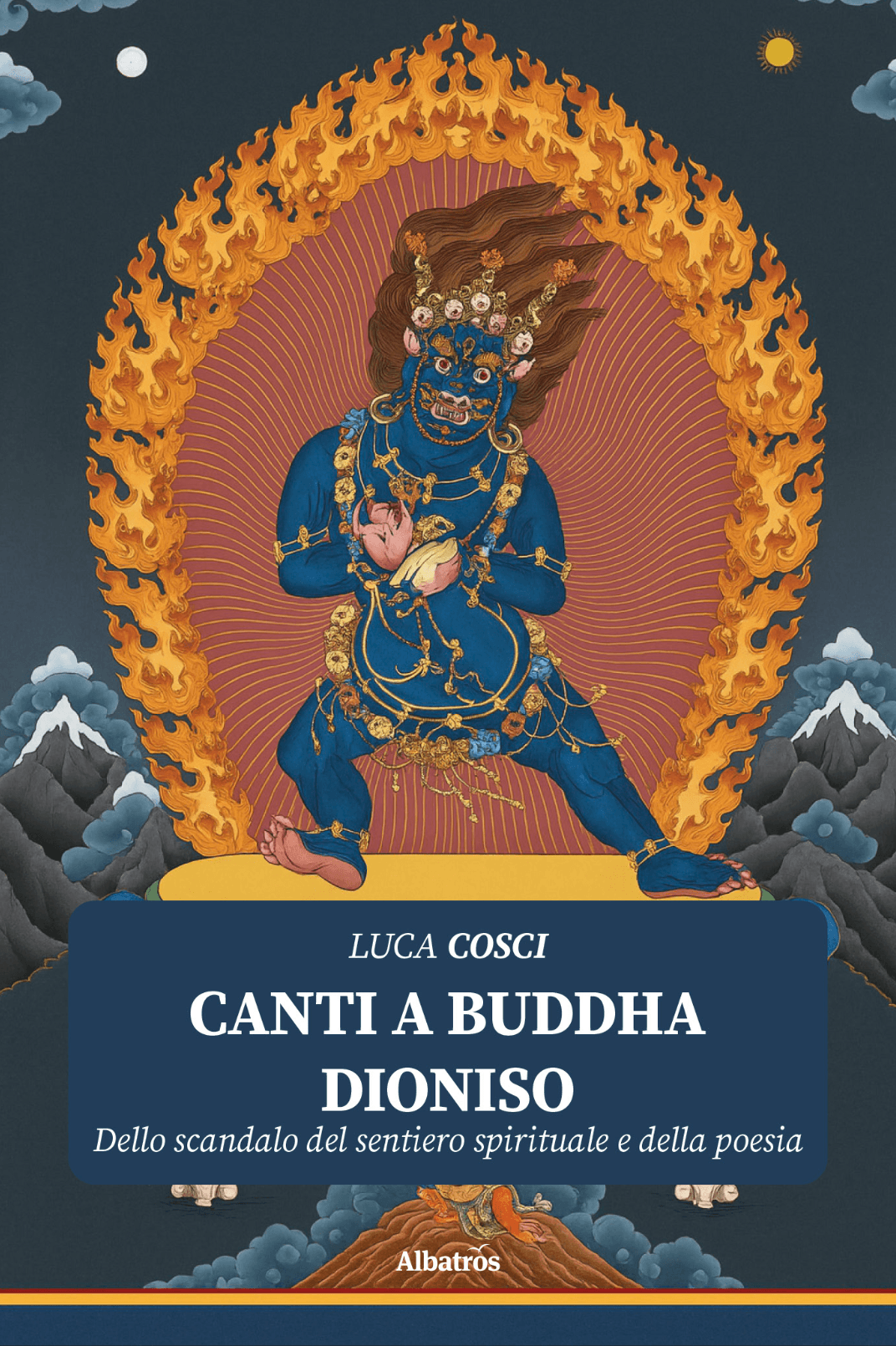 Copertina libro - Canti a Buddha Dioniso